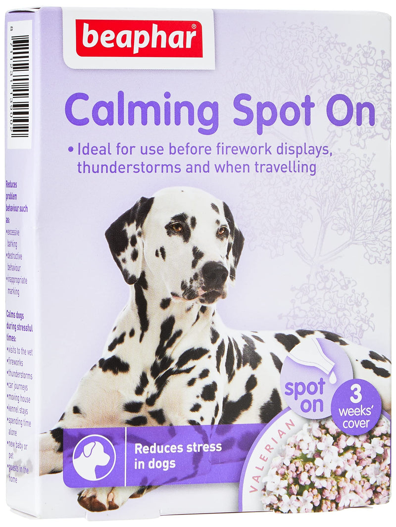 Beaphar Calming Spot-On for Dogs 1 Blue - PawsPlanet Australia