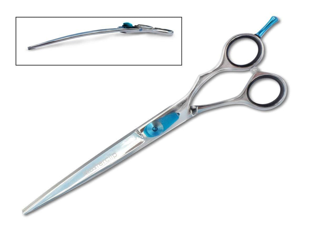 Masterclip Home Dog Grooming Trimming 7.5" Curved Scissor - PawsPlanet Australia