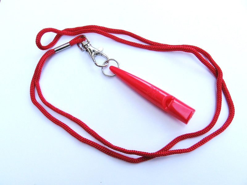 Acme 210.5 Dog Whistle - Red with lanyard - PawsPlanet Australia