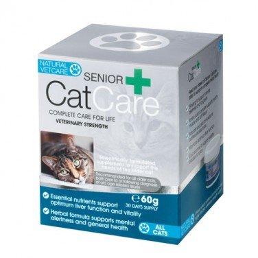 Natural VetCare Senior CatCare Veterinary Strength Joint, Kidney and Senior Supplement for Older Cats 60 g (Pack of 1) - PawsPlanet Australia