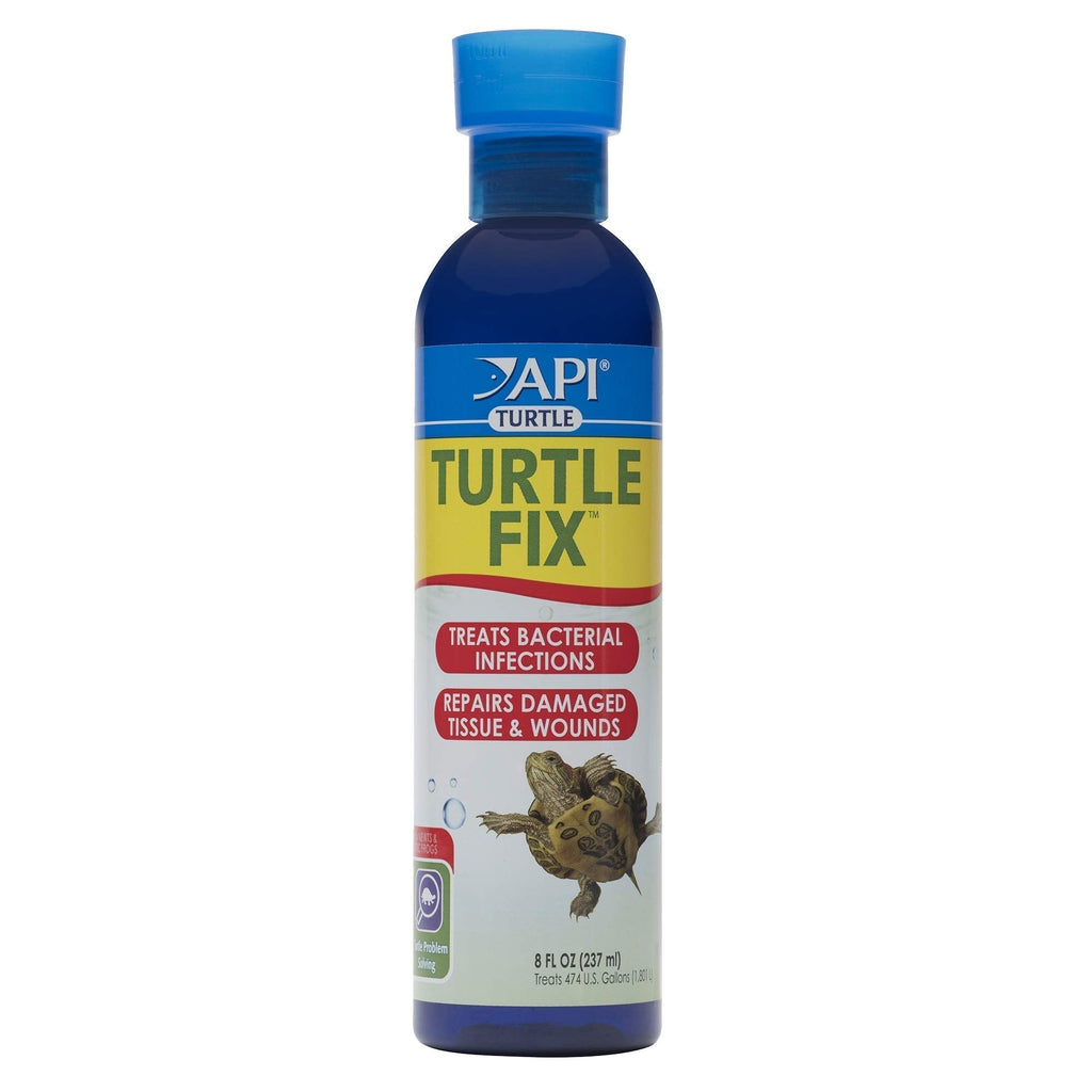 API TURTLE FIX Antibacterial Turtle Remedy 8-Ounce Bottle 8 ounce - PawsPlanet Australia