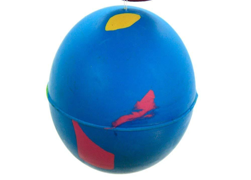 4 x Hard Rubber Dog Balls - Play n Shoot - Red, Green, Yellow & Blue 4 - PawsPlanet Australia