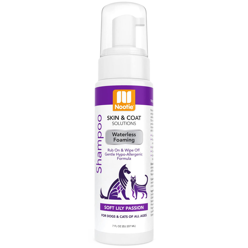 Nootie Soft Lily Passion Foaming Waterless Shampoo for Dogs and Cats, 7 oz - PawsPlanet Australia