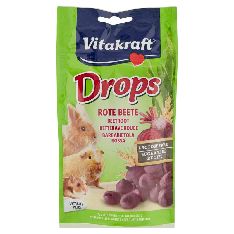 Vitakraft Rabbit Snack for Beet Red Lactose Free All Rodents 75g - PawsPlanet Australia