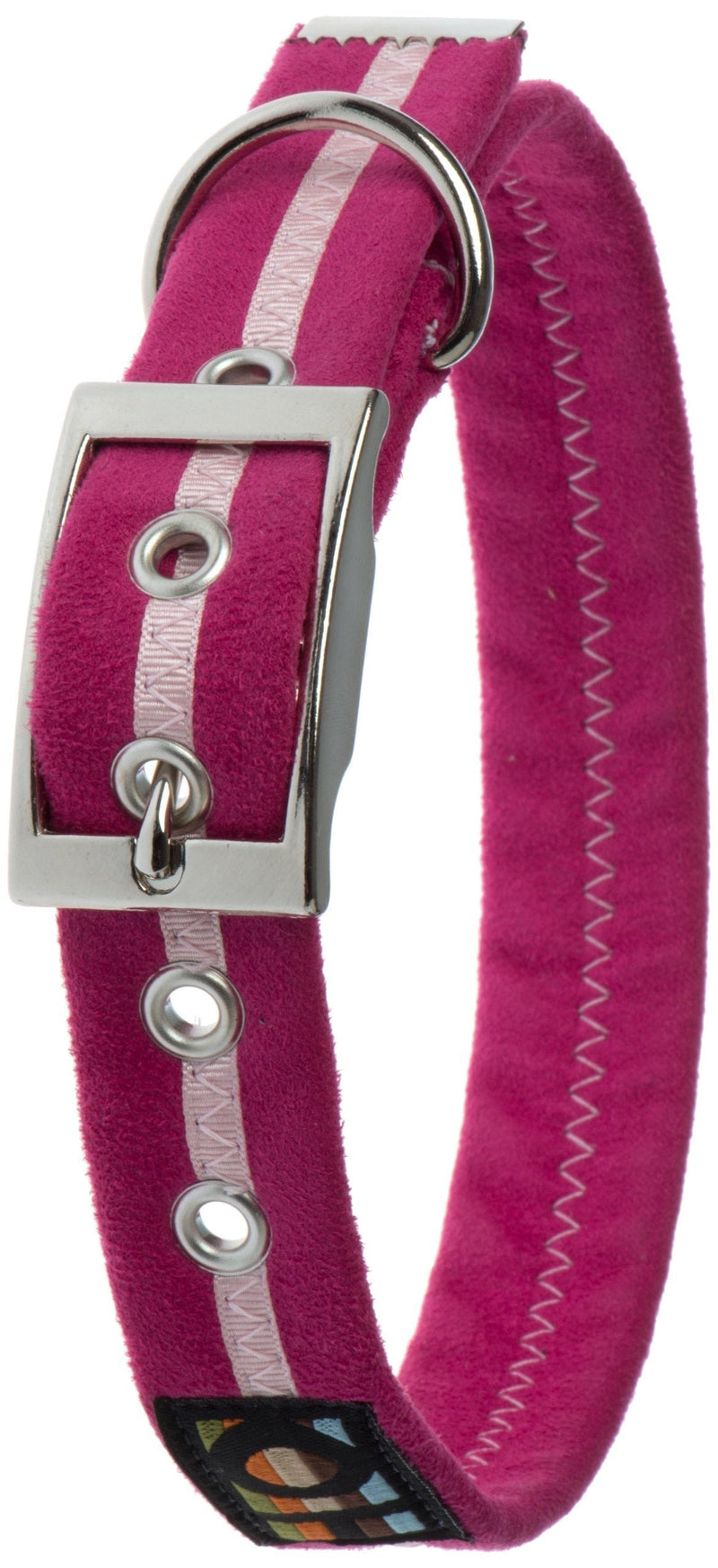 Oscar & Hooch Signature Collar, M, Hot Pink Medium - PawsPlanet Australia