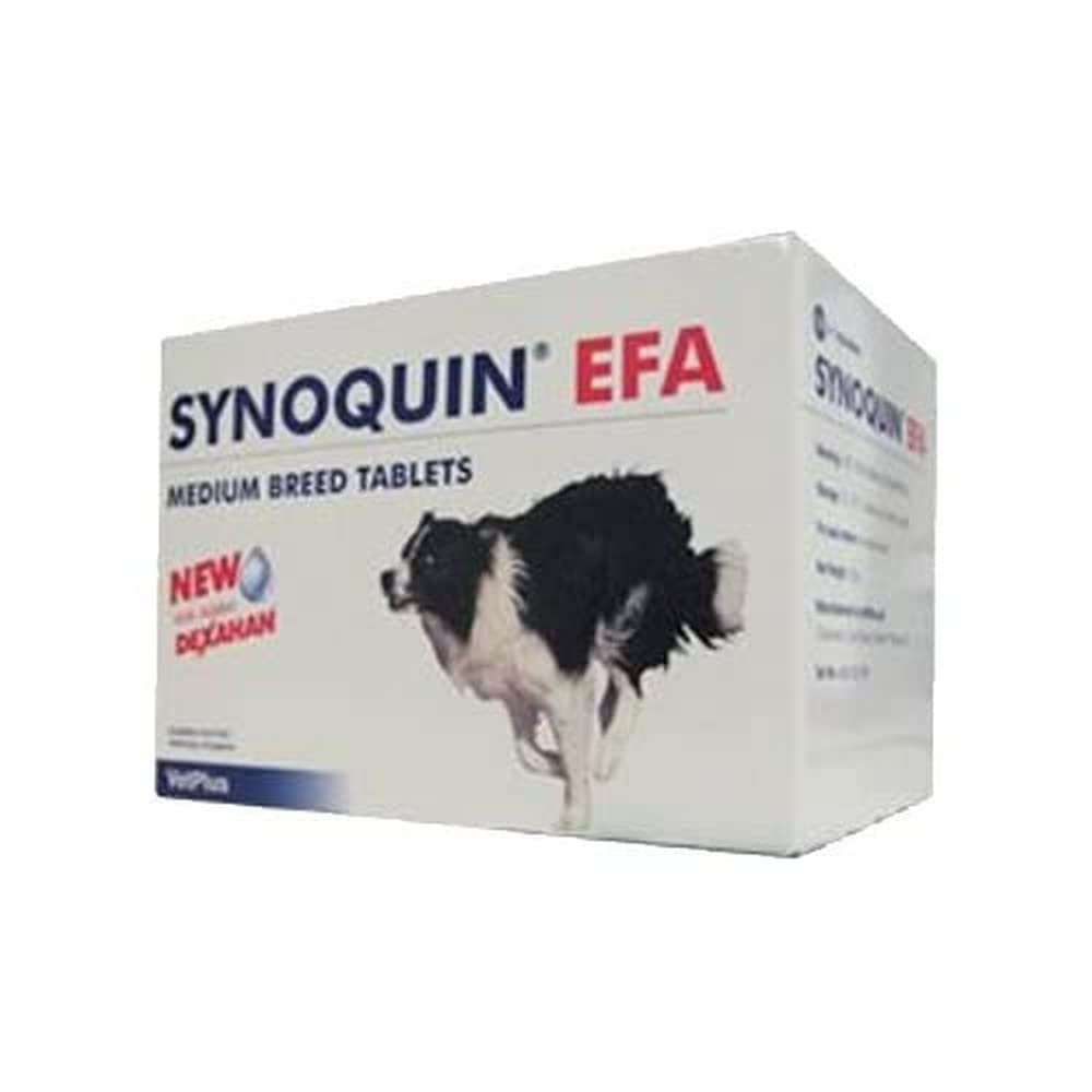 Synoquin Efa Medium Breed Tablets Pack Of 120 - PawsPlanet Australia