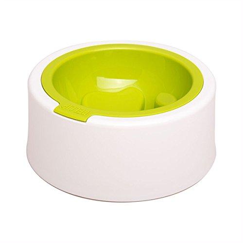 Mix 'n' Match FelliPet Kaleido Slow Feed Dog Bowl, Medium Lime - PawsPlanet Australia