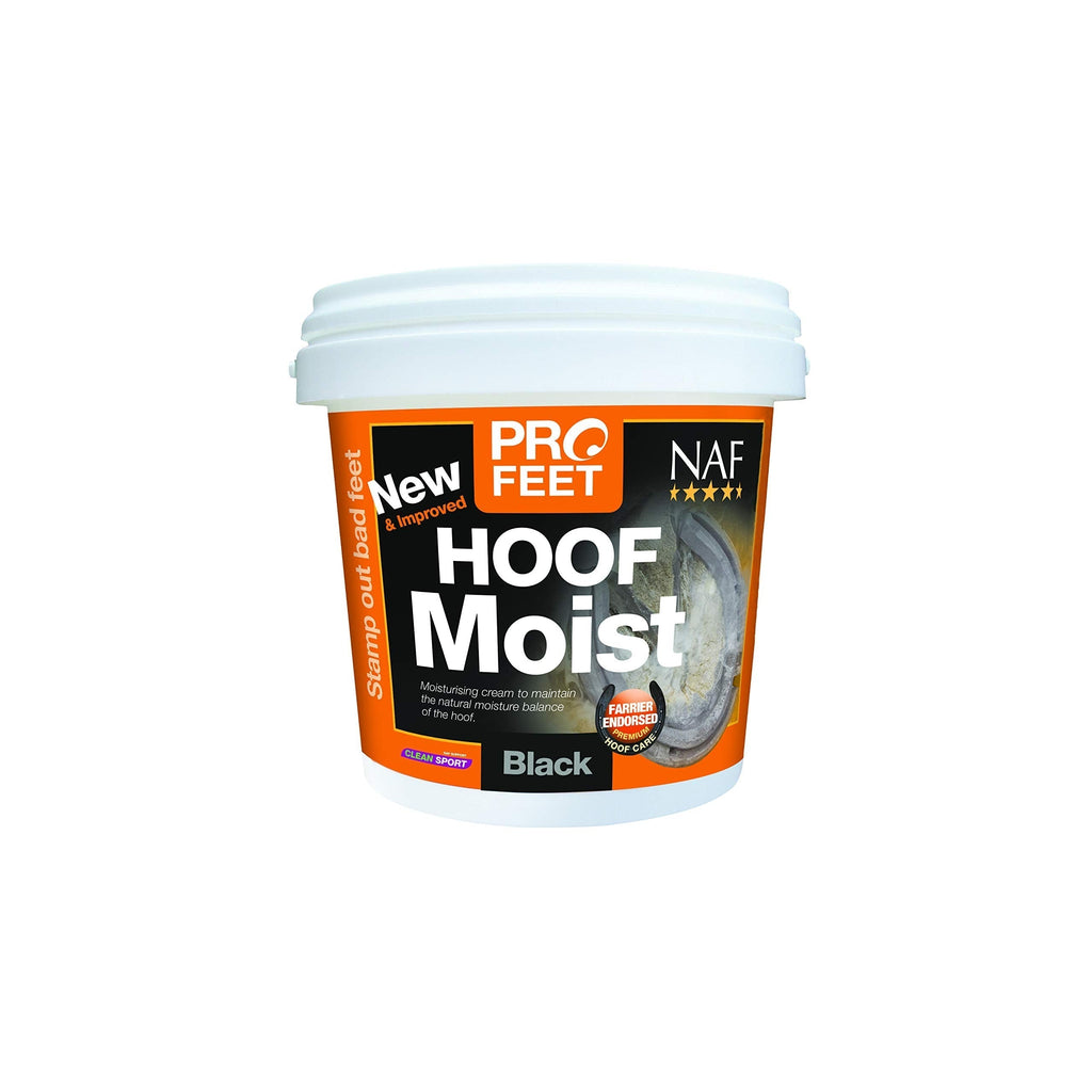 NAF Pro Feet Hoof Moist 900G In Clear Black - PawsPlanet Australia