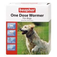 Beaphar One Dose Wormer for Dogs 4tab - PawsPlanet Australia