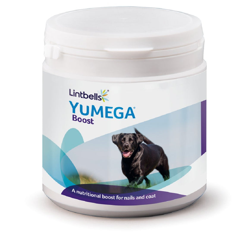 Lintbells YuMEGA Boost for Dogs, Nutritional Supplement for Coat and Nails, 91 g YuMEGA Nutritional Dog Supplement - PawsPlanet Australia