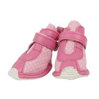 Puppia PAMD-SH067 P.B. Shoes, L, Pink - PawsPlanet Australia