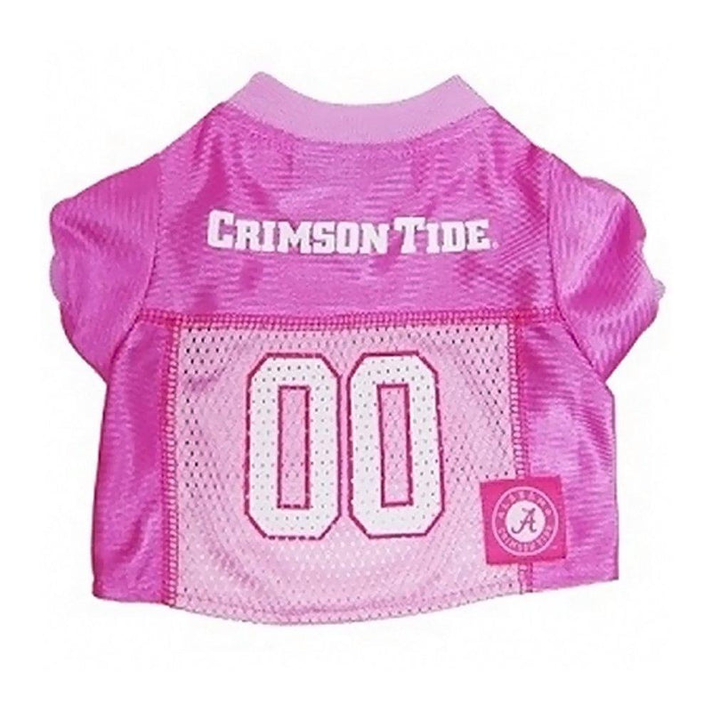 Mirage Alabama Crimson Tide Jersey for Dogs and Cats, X-Small, Pink XS - PawsPlanet Australia