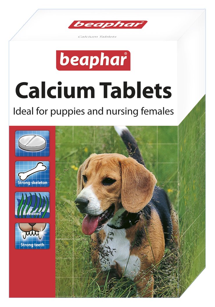 Beaphar Calcium Tablets 1 White - PawsPlanet Australia