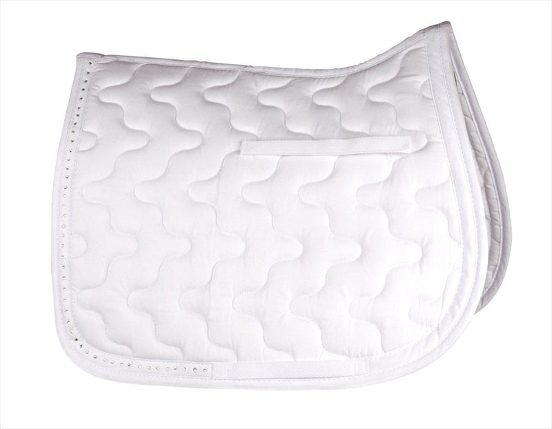 HySpeed Diamante Trim Saddle Cloth - PawsPlanet Australia