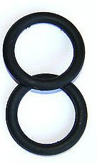 Amidale Peacock Safety Stirrups Rubber Rings One Pair - PawsPlanet Australia