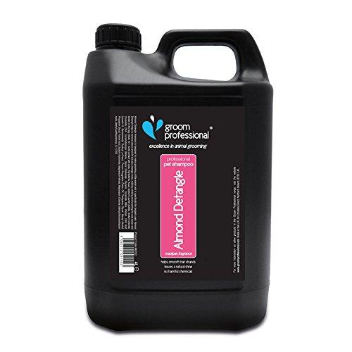 GROOM PROFESSIONAL Almond Detangle Dog Shampoo - Detangles Hair, 4 Litre - PawsPlanet Australia