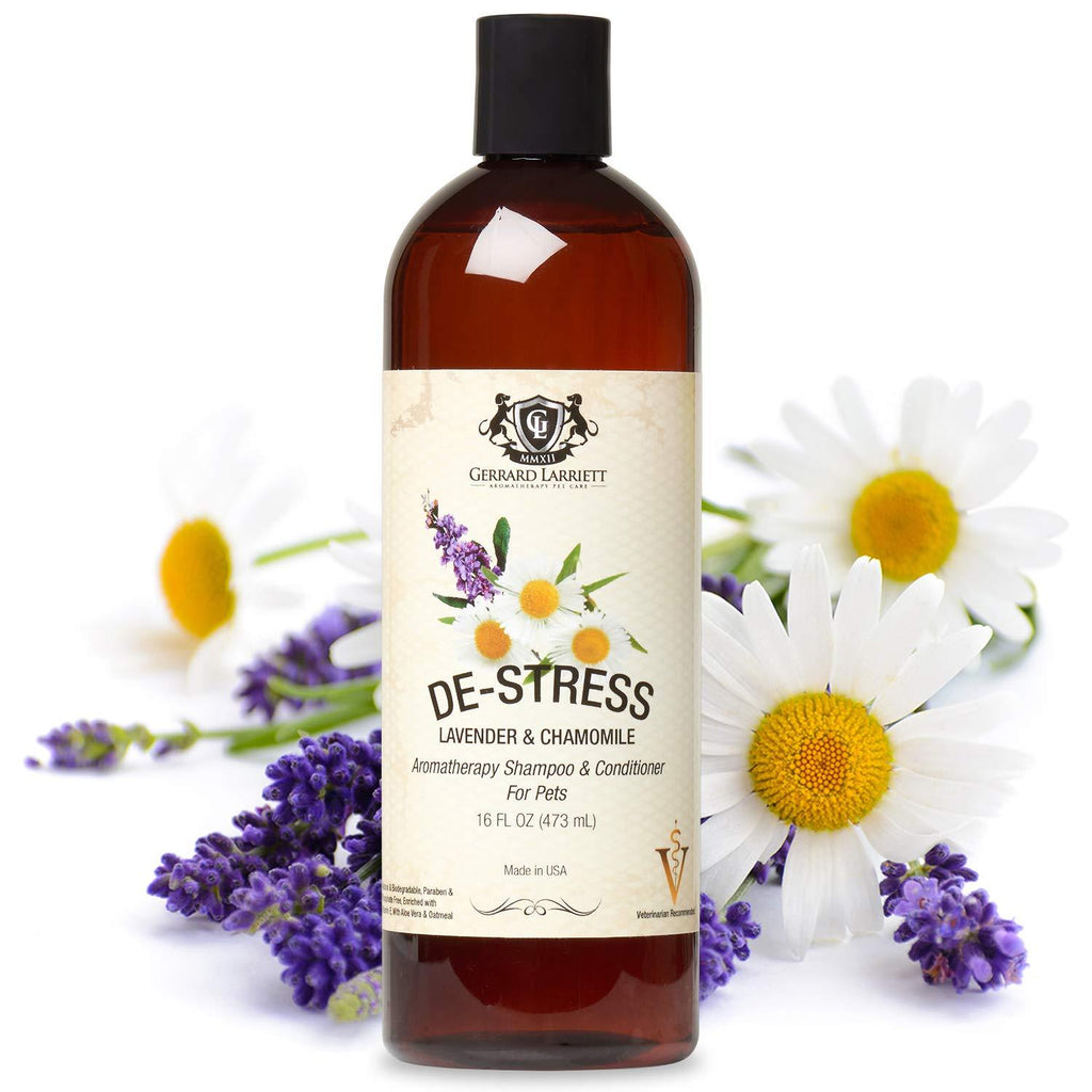 [Australia] - Aromatherapy Shampoo & Conditioner for Pets Dog Shampoo, Medicated Oatmeal Dog Shampoo & Pet Odor Eliminator Lavender & Chamomile 