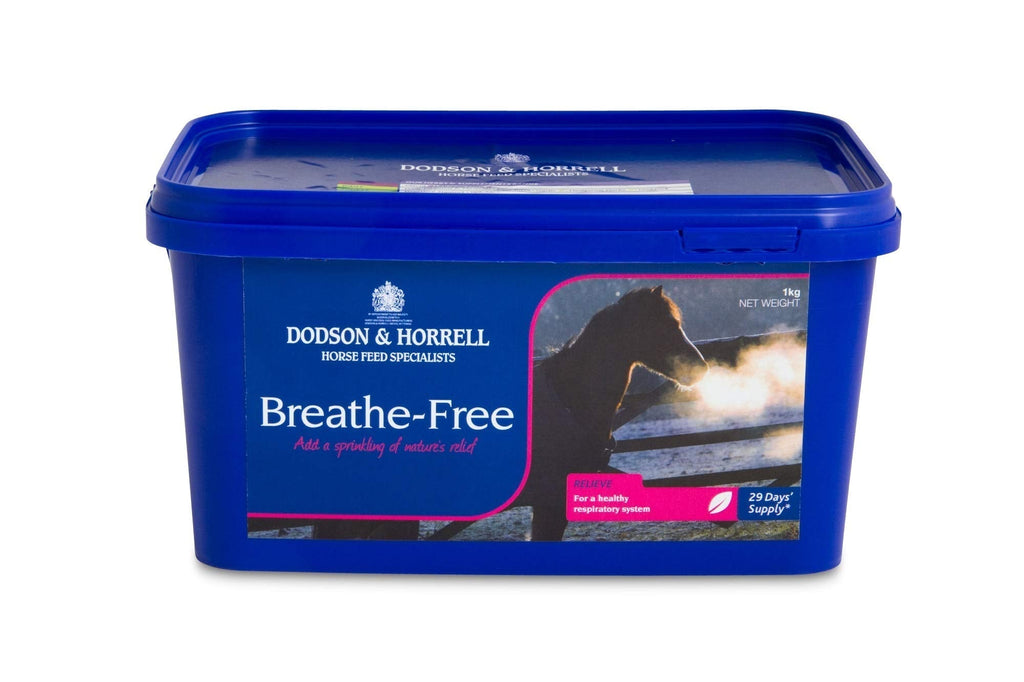 Dodson & Horrell Breath-Free Respiratory Supplement for Horses, 1kg 1 kg (Pack of 1) - PawsPlanet Australia