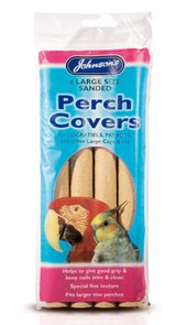 Johnsons Large Sanded Perch Covers for Cockatiels etc. - Large - PawsPlanet Australia