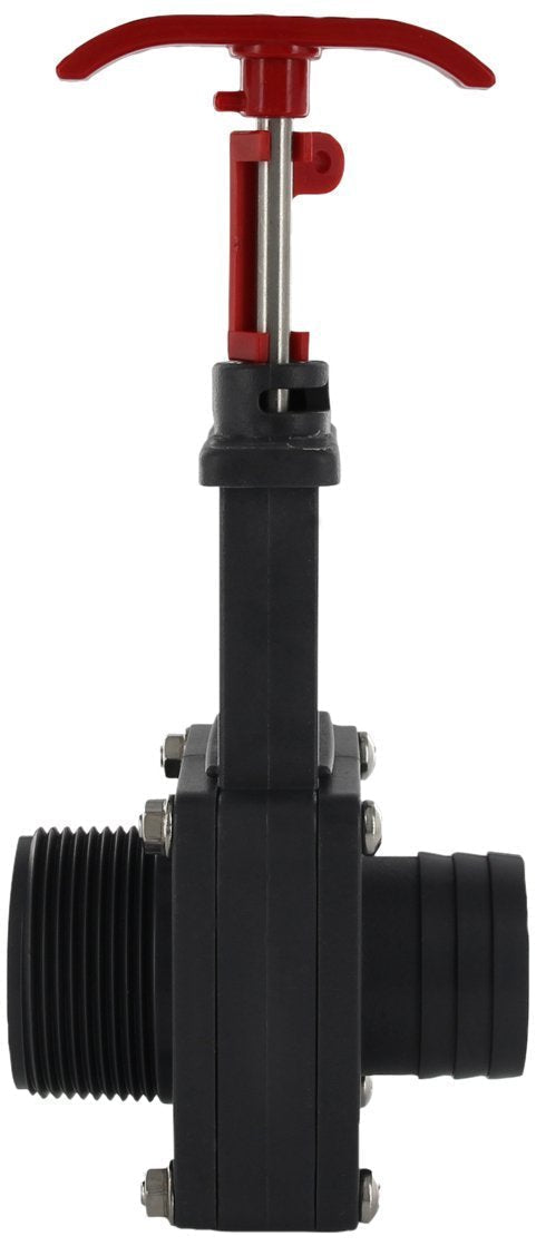 Steinbach Fittinge Gate Valve, Black, Diameter: 38 MM x 1 1/2" - PawsPlanet Australia