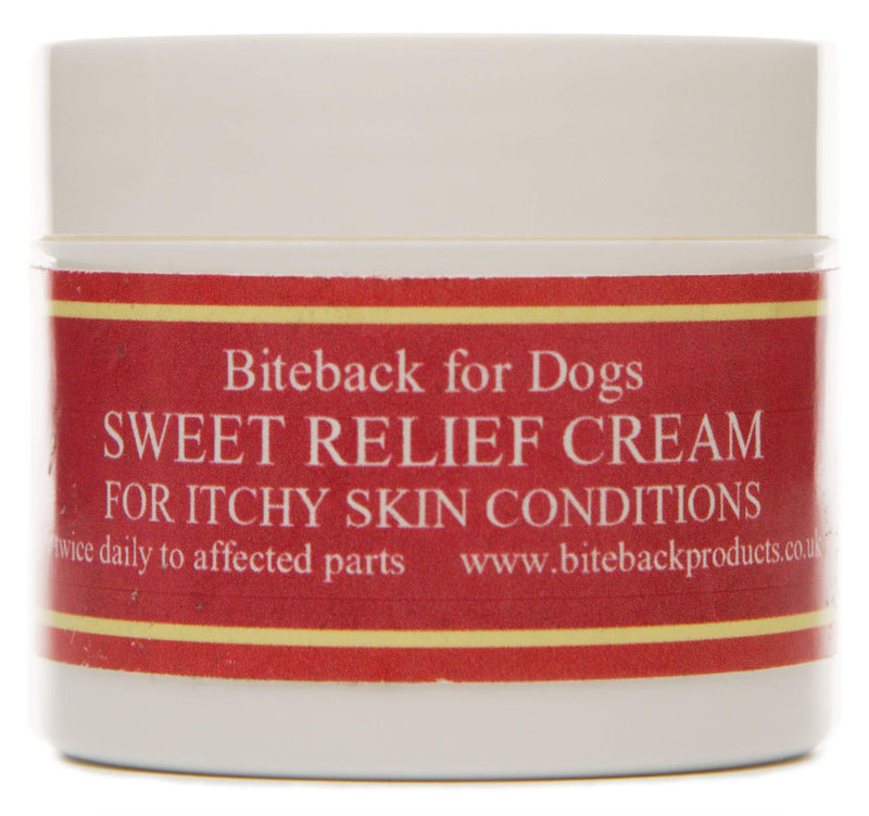 Biteback Products 'Sweet Relief'™ Soothing Cream for Itchy Dogs 50g - PawsPlanet Australia