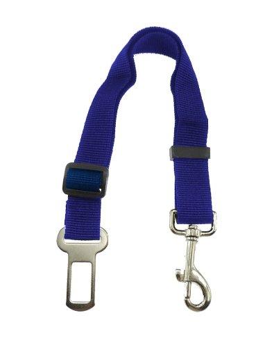 Glamour Girlz Dogs Adjustable Car Seat Safety Belt Restraint Blue - PawsPlanet Australia