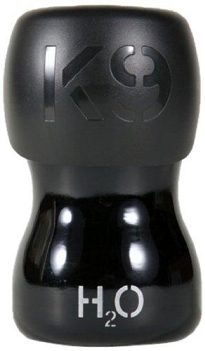 H2O4K9 Water Bottle, 270 ml, Jet Black - PawsPlanet Australia