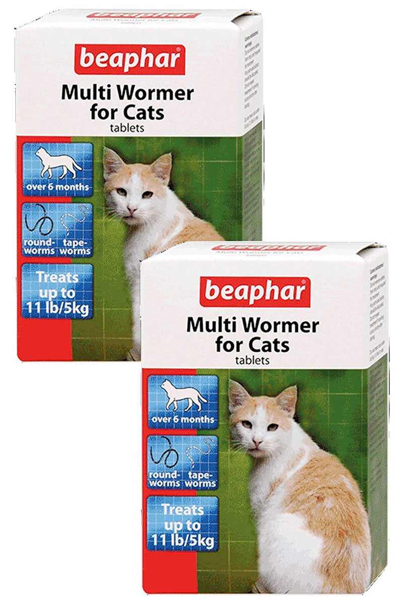 2 Pack Deal - Beaphar - Multiwormer Cat 12's - PawsPlanet Australia