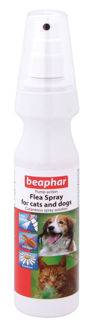 Beaphar Dog & Cat Flea Pump Spray 150ml (Pack of 6) - PawsPlanet Australia