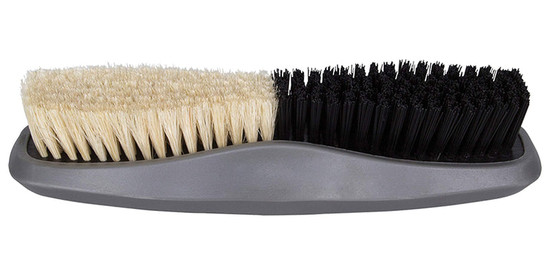 Wahl Equine Combo Body Brush, Horse Brushes, Equine Grooming Tools, Brushes for Ponies and Horses, Brush for Bodies, Gentle Bristle Brush, Stiff Bristles, Soft Bristle, Equine Care Grooming Combi Show Brush - PawsPlanet Australia