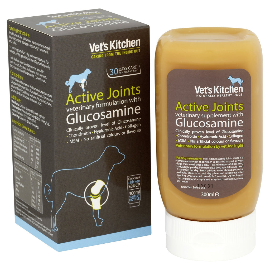 Vet's Kitchen - Healthy Joint Supplement - Gravy with Glucosamine - Advanced Nutrition for your Adult Dog - 2 x 300ml Joints - PawsPlanet Australia