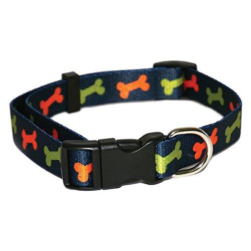 Rosewod Bone Dog Collar, 10 - 14-inch - PawsPlanet Australia