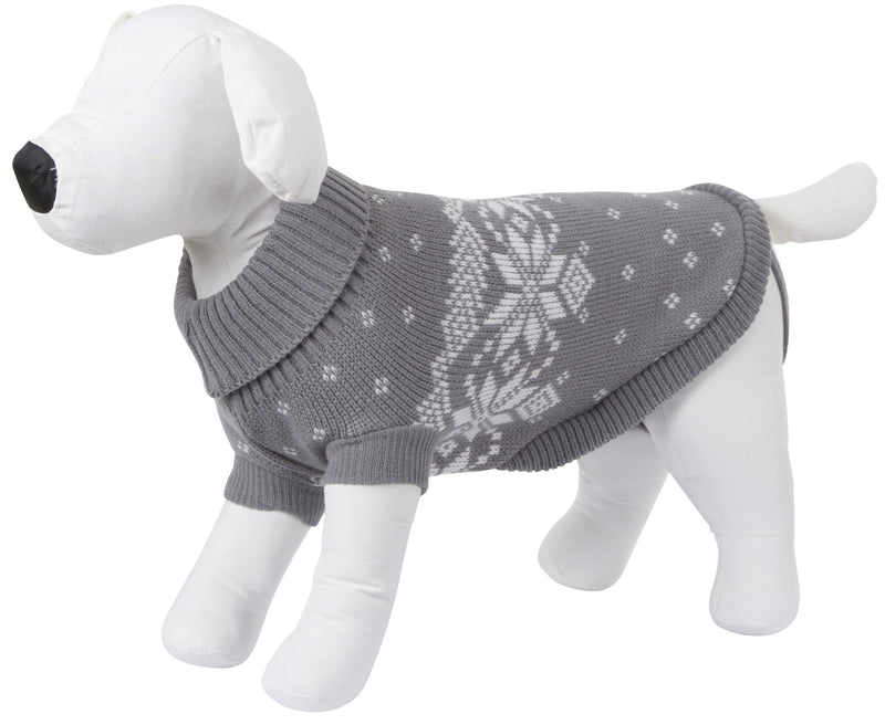 Kerbl Sweater Lillehammer, Small, Grey/White S Grey/ White - PawsPlanet Australia