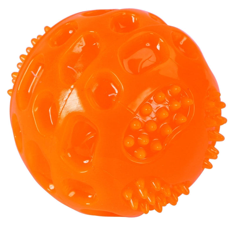 Kerbl Ball ToyFastic Squeaky, 7.5 cm, Orange 7.5 cm - PawsPlanet Australia