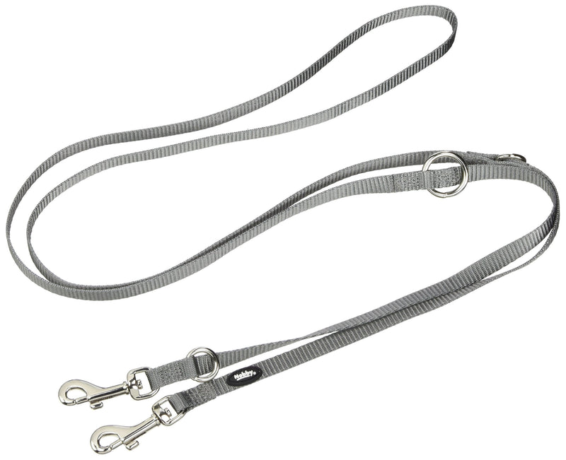 Nobby Classic Dog Leash, 200 cm/10 mm, Mouse Gray - PawsPlanet Australia