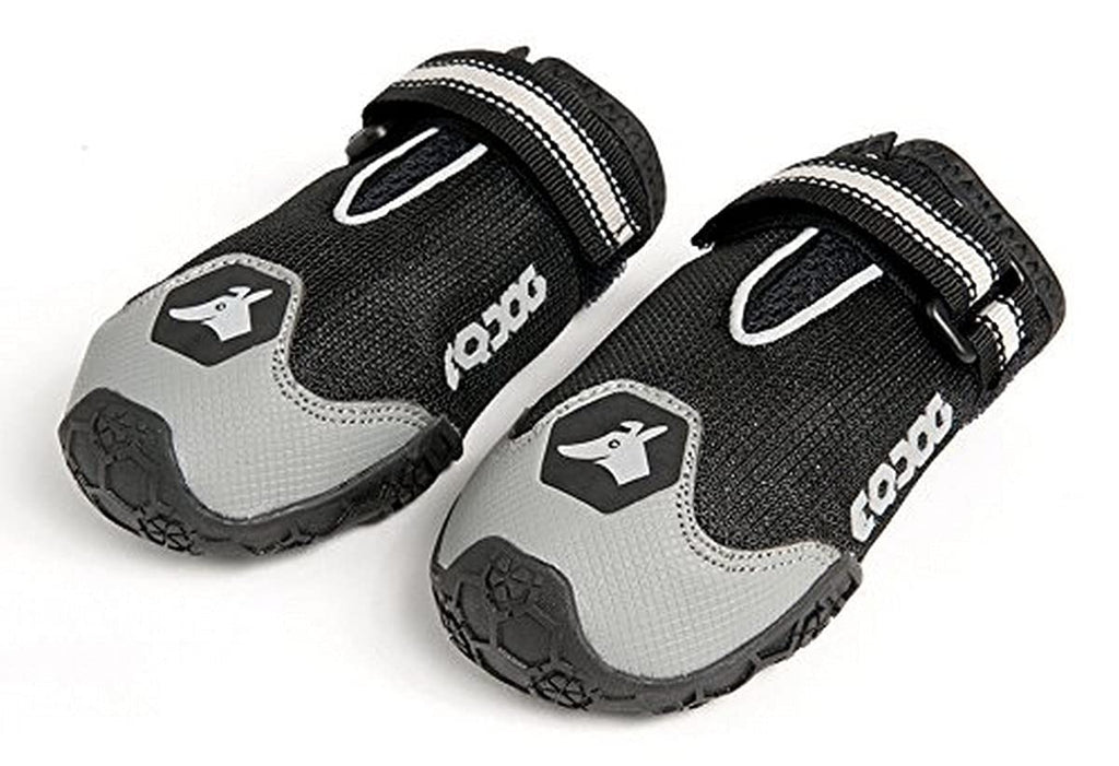 EQDOG 4Season Shoes, Large, 80mm, Black/ Grey Black Grey - PawsPlanet Australia