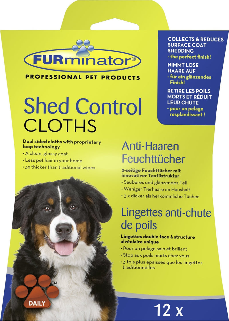 FURminator 122418 Anti Hair Shed Control Cloths for Dogs - PawsPlanet Australia