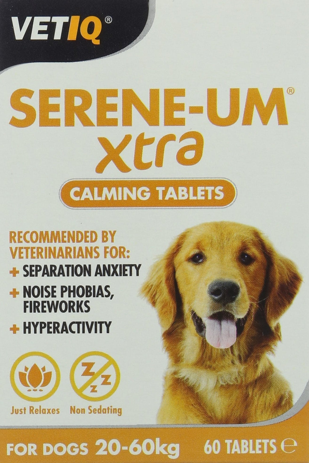 Mark & Chapell Limited - Serene - Um Xtra Dogs 20-60 kg 60 Tablets - PawsPlanet Australia