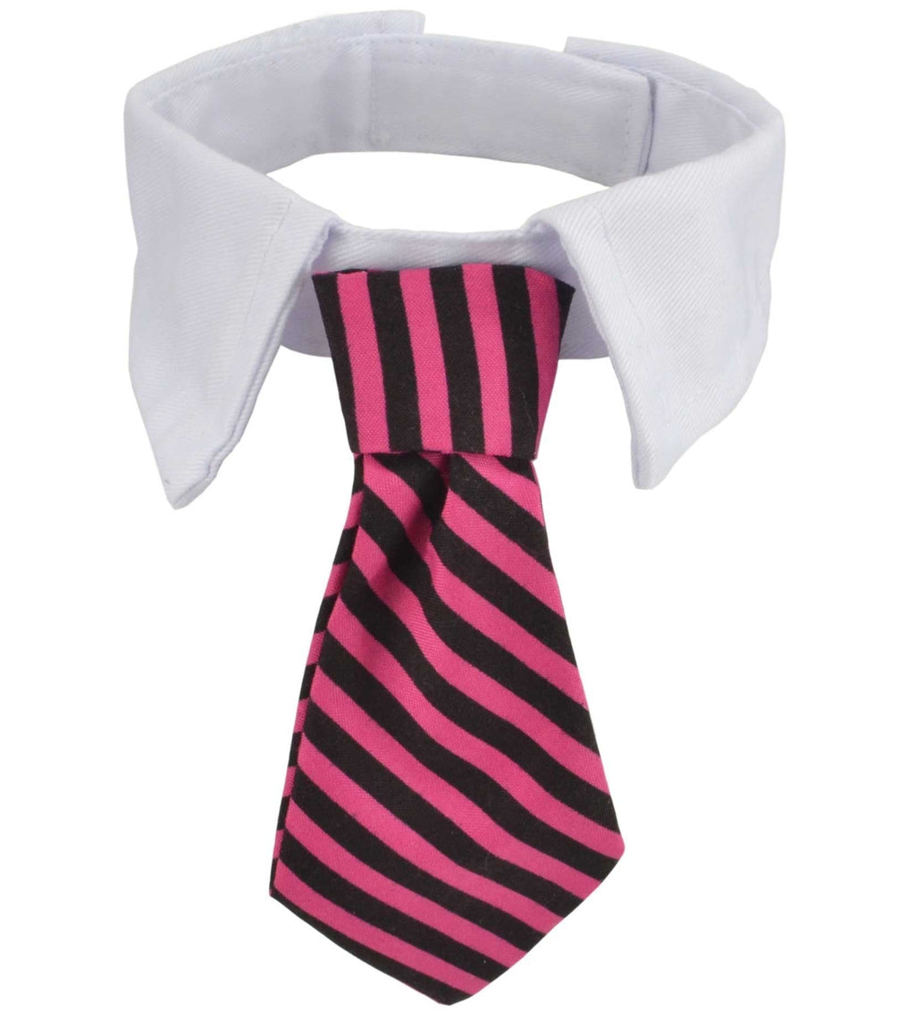 Adjustable Formal Pets Dog Cat Neck Tie Tuxedo Bow Tie and Collar(1) 1 - PawsPlanet Australia