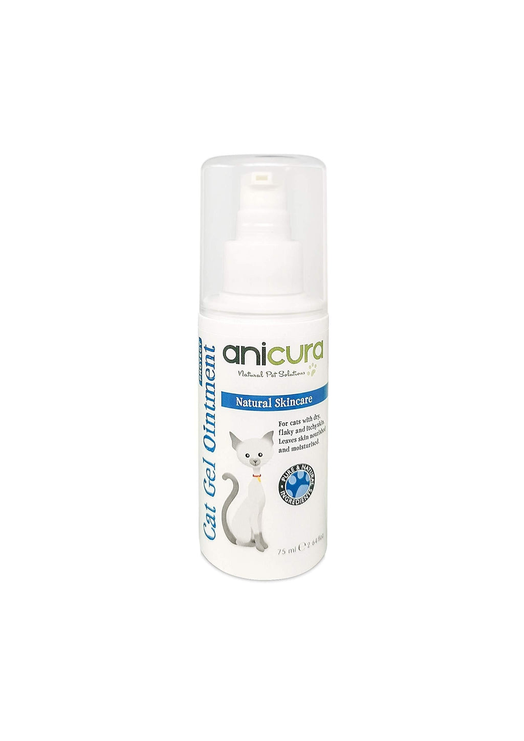 Anicura Natural Cat Gel Ointment for dry & itchy skin, hot spots, eczema & skin allergies - PawsPlanet Australia