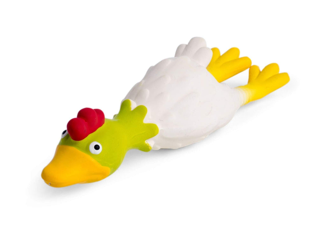 Petface Latex Chicken Squeak Dog Toy, Small - PawsPlanet Australia