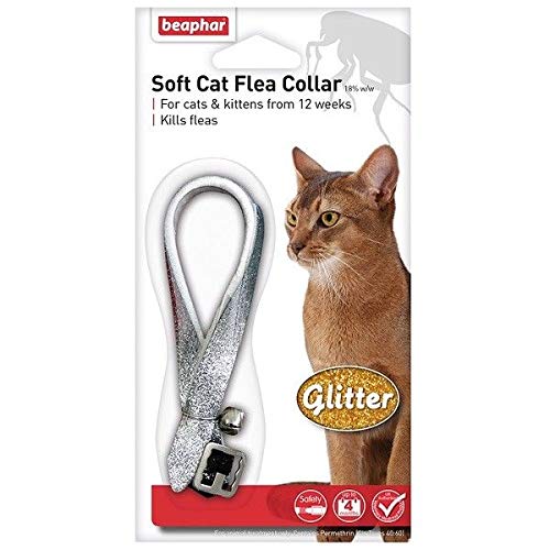 Beaphar Glitter Cat Flea Collar x 12 - PawsPlanet Australia