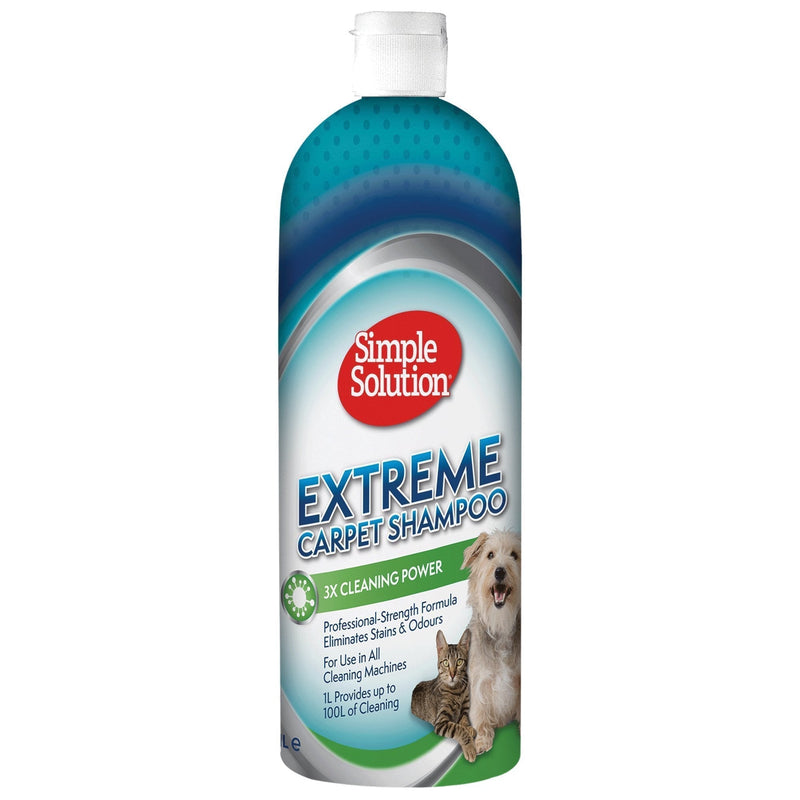 Simple Solution Extreme Carpet Shampoo | Professional Strength Pet Stain and Odour Remover | Compatible with All Cleaning Machines - PawsPlanet Australia
