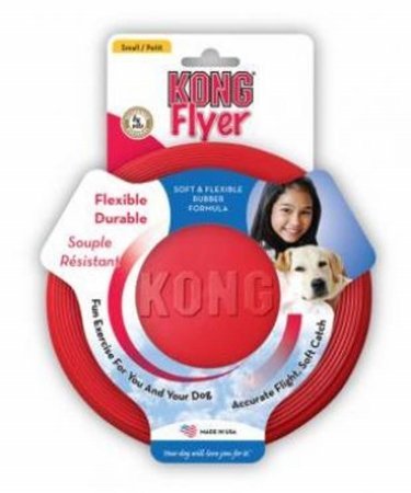 Kong Rubber Flyer - PawsPlanet Australia