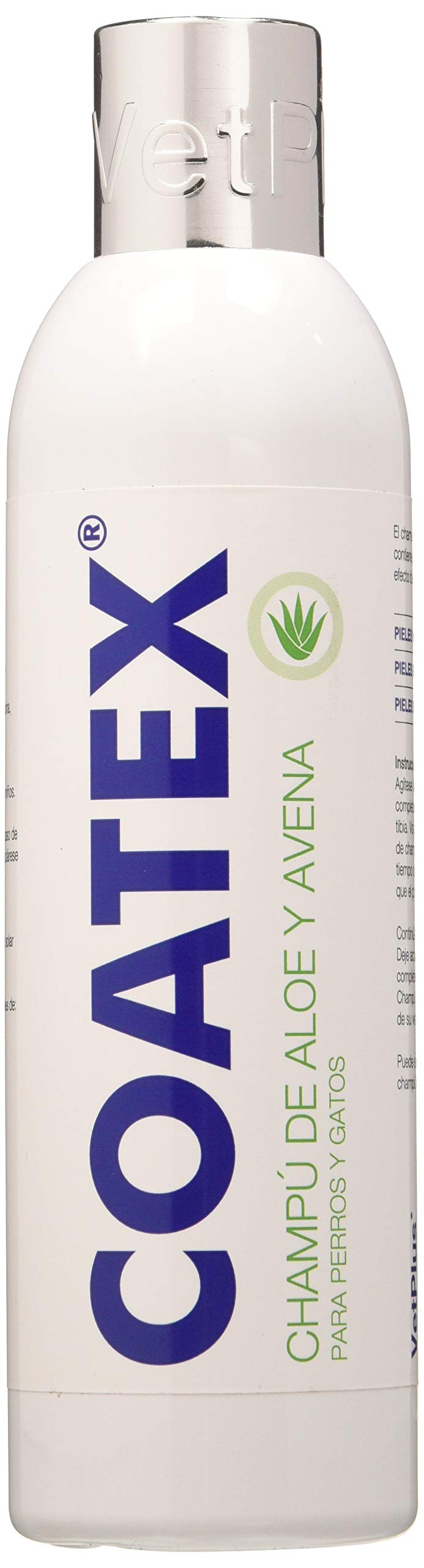 VetPlus Coatex Aloe and Oat Shampoo - 250 ml - PawsPlanet Australia