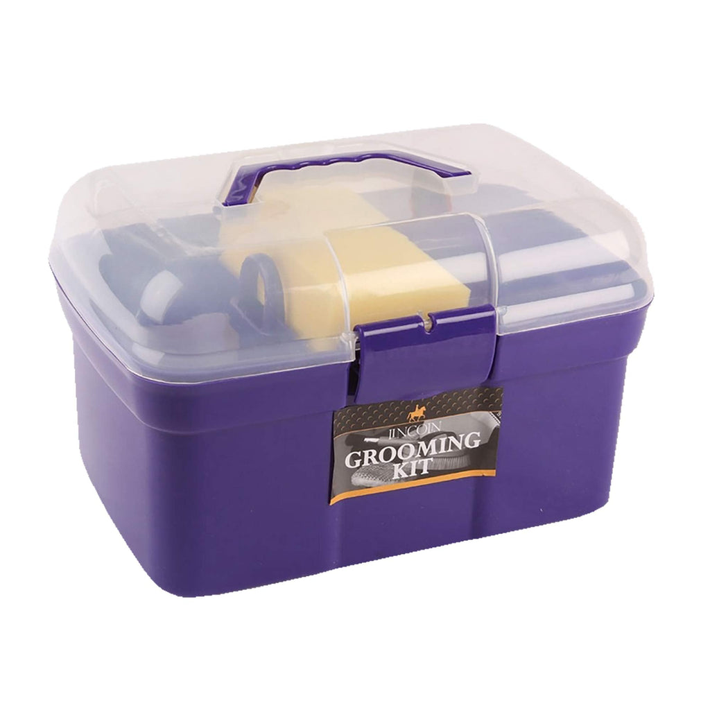 Lincoln Grooming Kit One Size Purple - PawsPlanet Australia