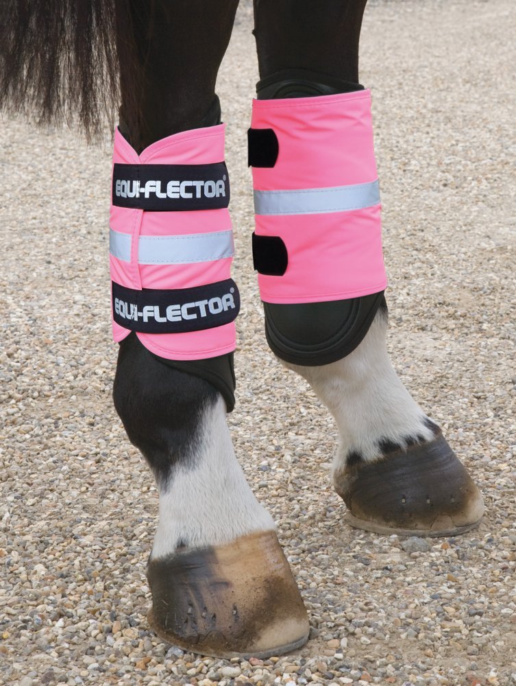 Equi-Flector Shires Wraps - Pink - PawsPlanet Australia