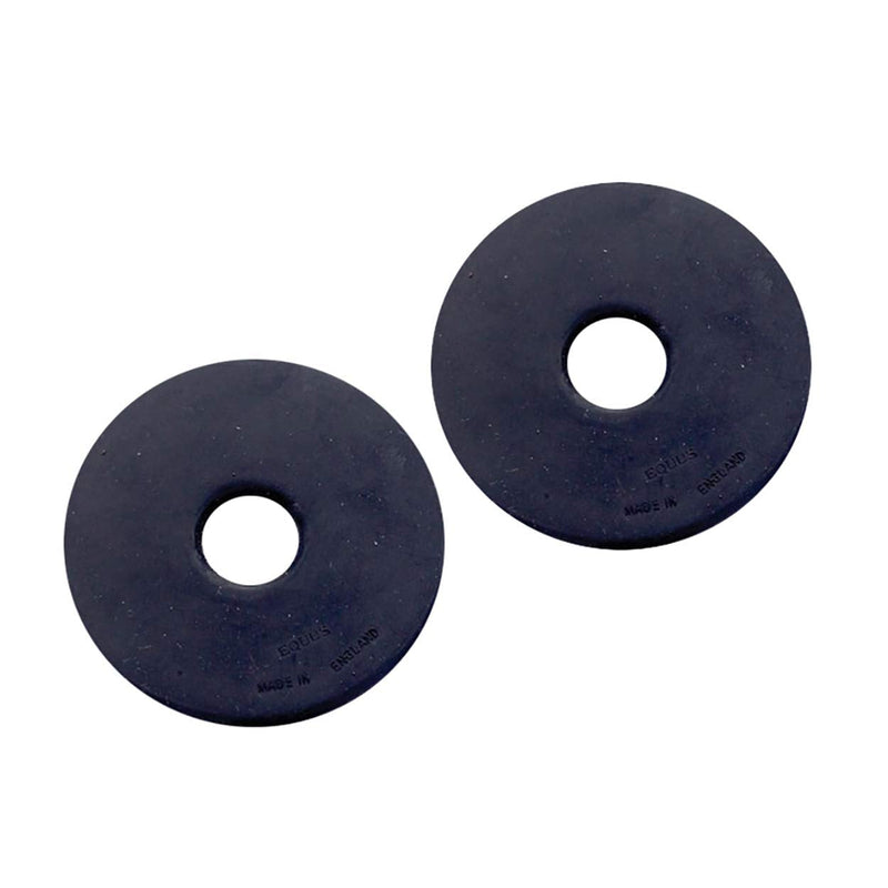 Rubber Bit Guards One Size Black - PawsPlanet Australia