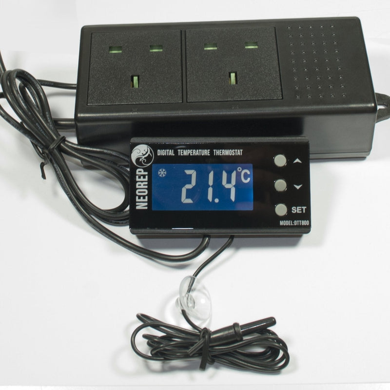 NEOREP Digital Vivarium Reptile Thermostat For Heat Mats and Ceramic