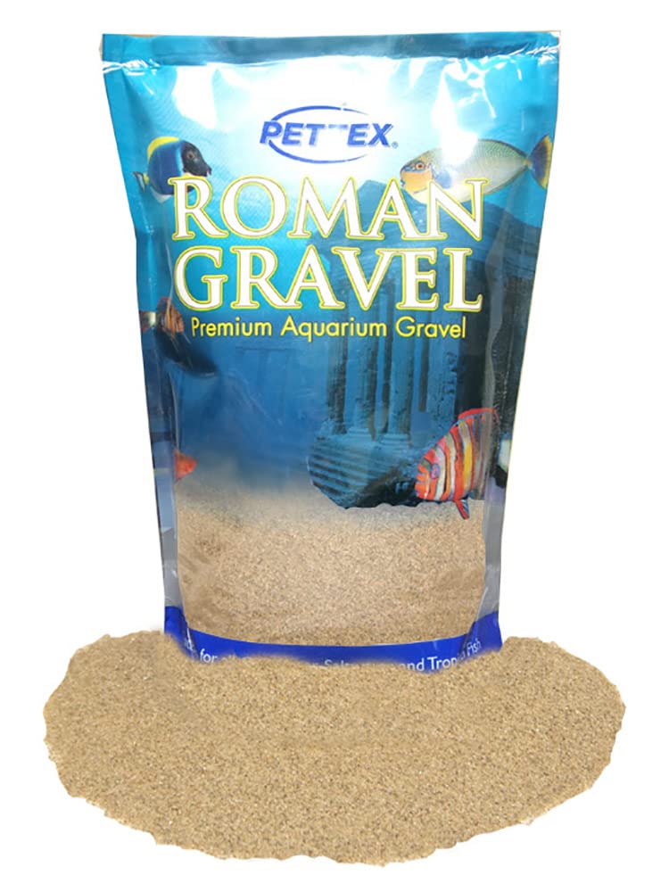 Pettex Roman Gravel Aquatic Roman Gravel, 2 Kg, Speckled Sand - PawsPlanet Australia